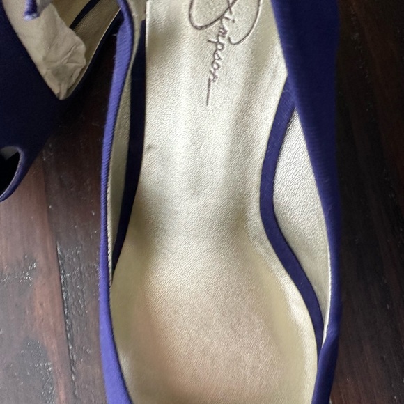 Weyla platform espadrille wedges. Size 10. Purple color. Jessica Simpson brand. - Picture 4 of 4